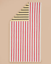 Stucco Stripe Bath Towel