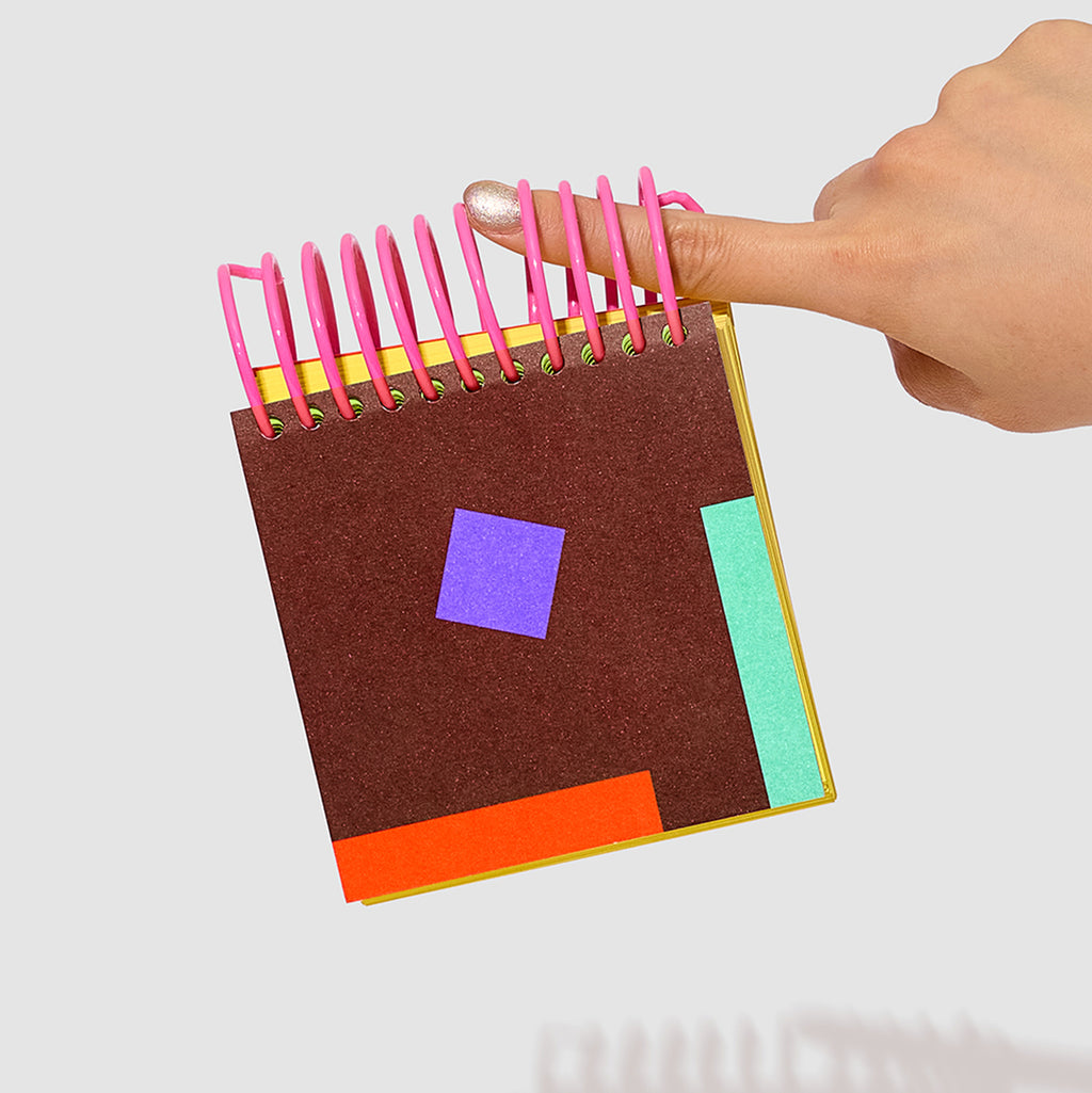 540 MINI Ring Notebook - Brownie