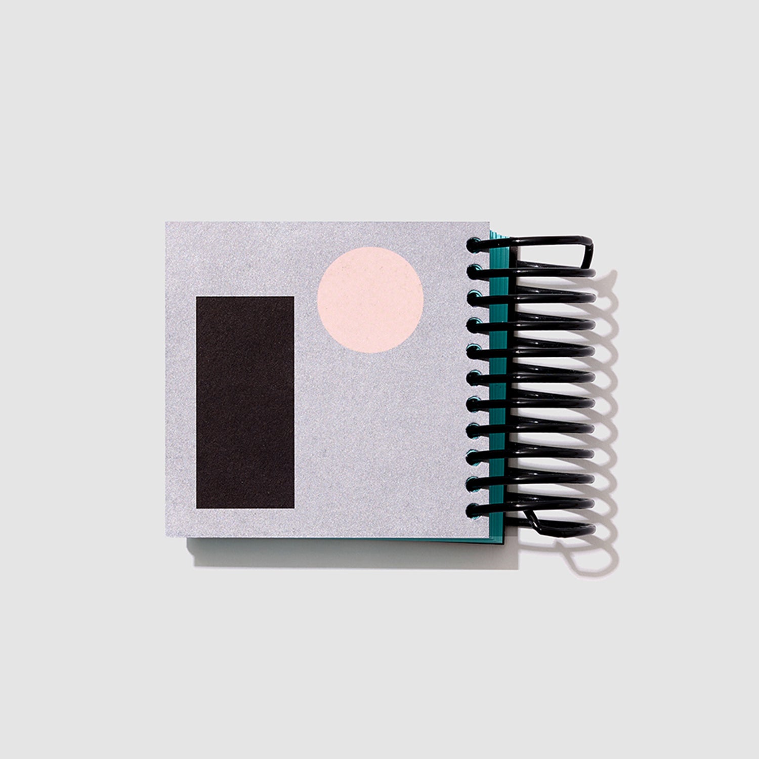 540 MINI Ring Notebook - Black Silver