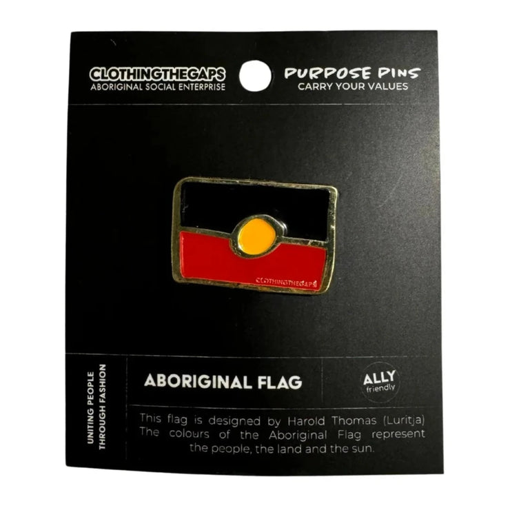 Aboriginal Flag Pin