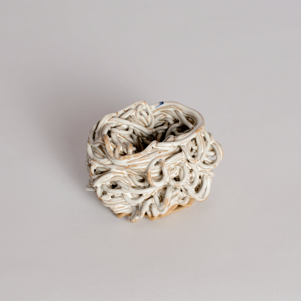 'Threaded' Candle Holder