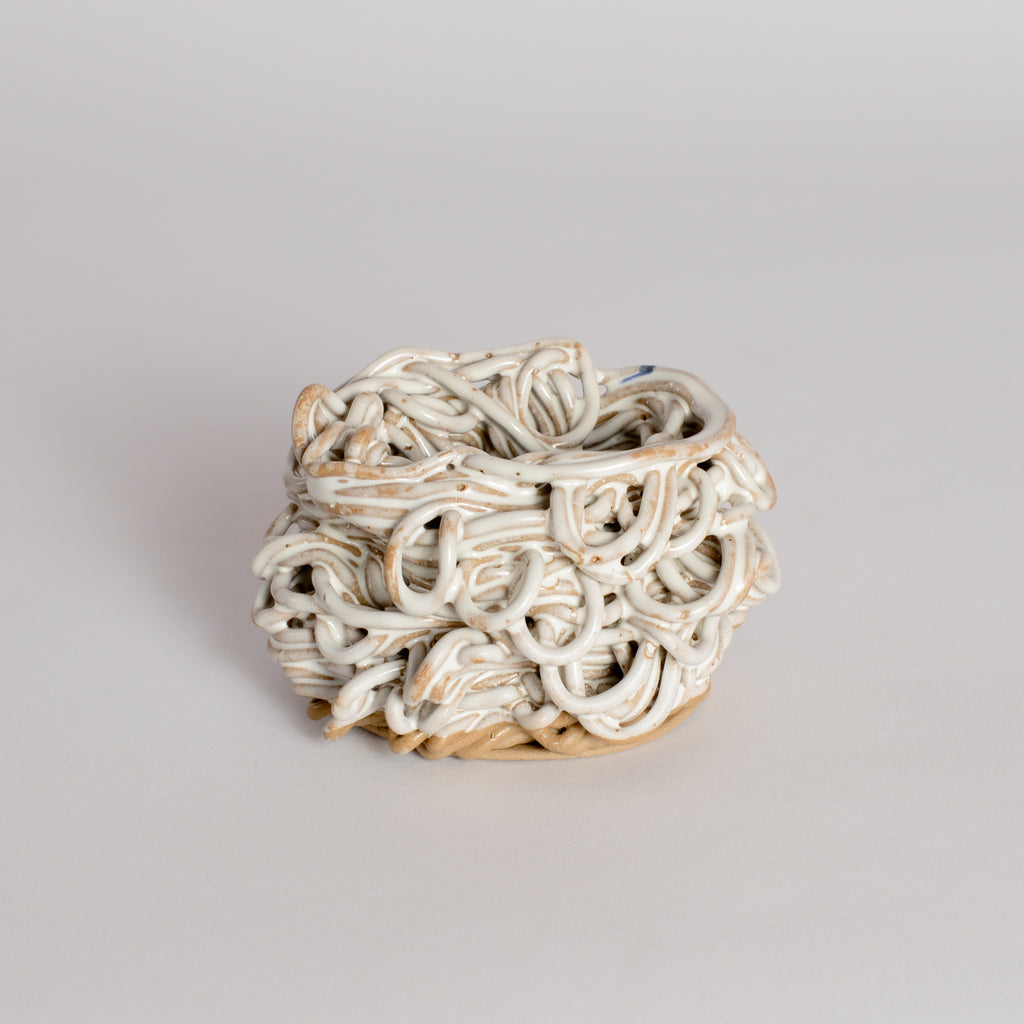 'Threaded' Candle Holder