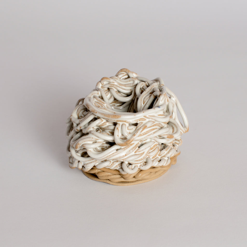 'Threaded' Candle Holder