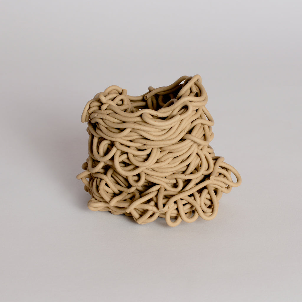 'Threaded' Candle Holder