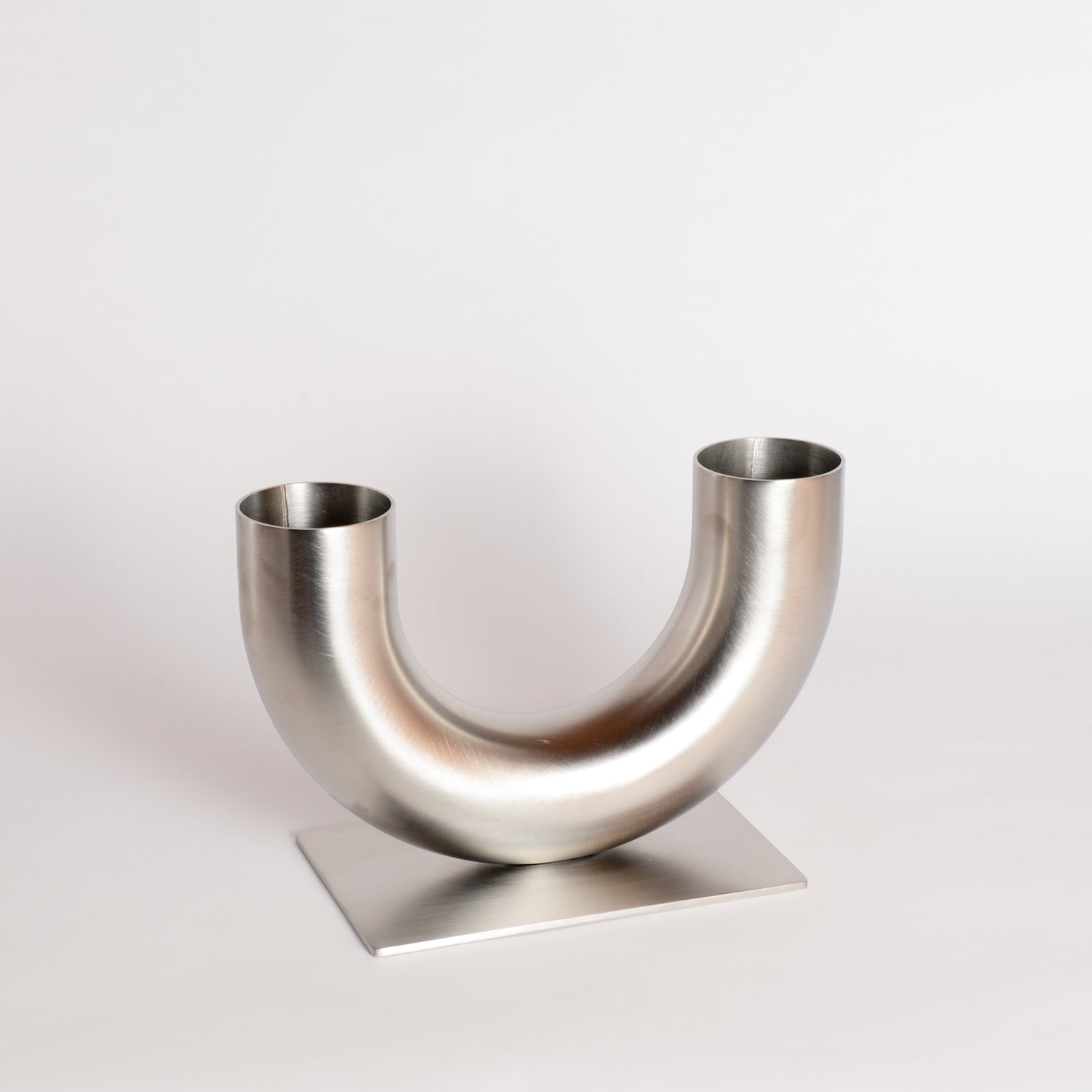 'Mini Chubby' Stainless Steel Vase