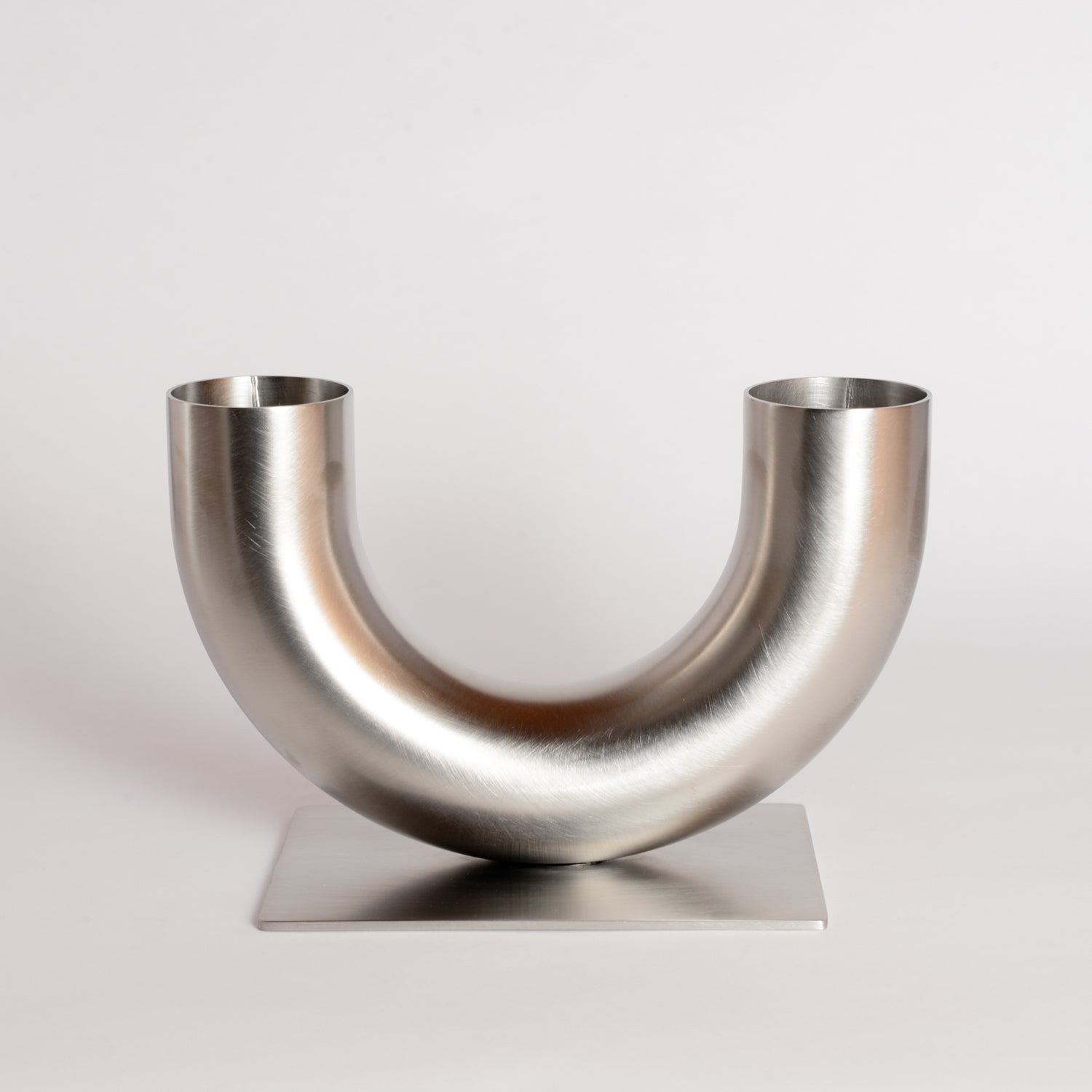 'Mini Chubby' Stainless Steel Vase