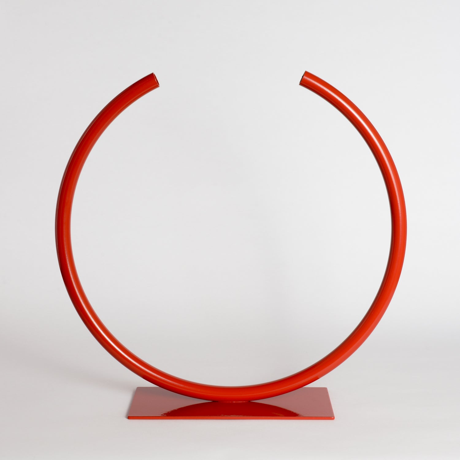 'Almost a Circle' Stainless Steel Vase