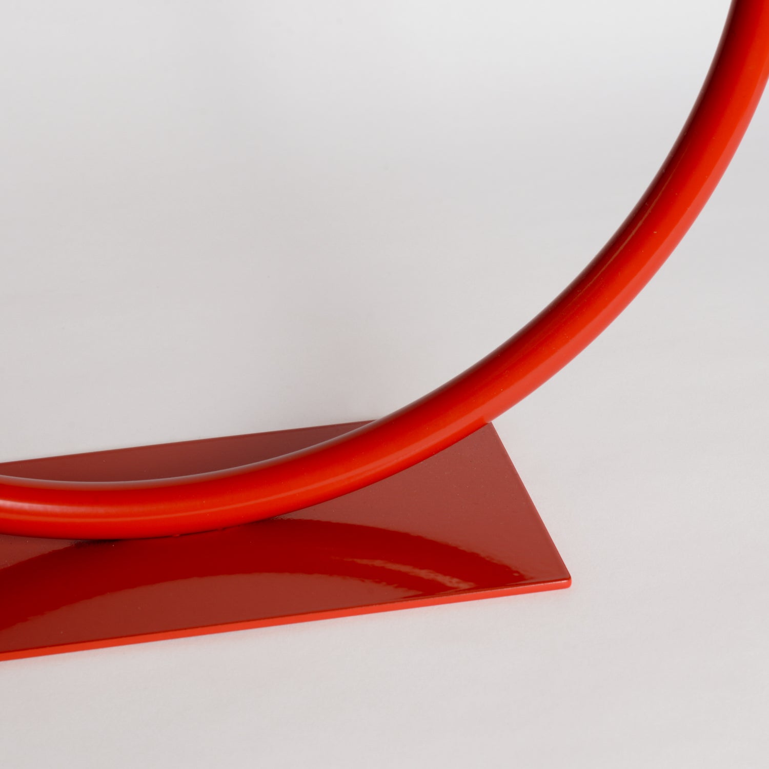 'Edging Over' Stainless Steel Vase