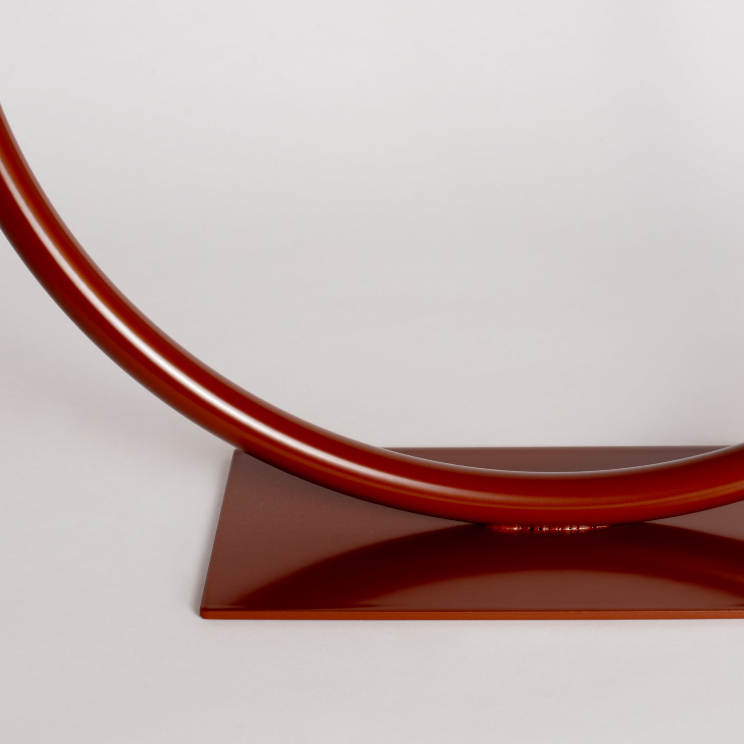 'Edging Over' Stainless Steel Vase