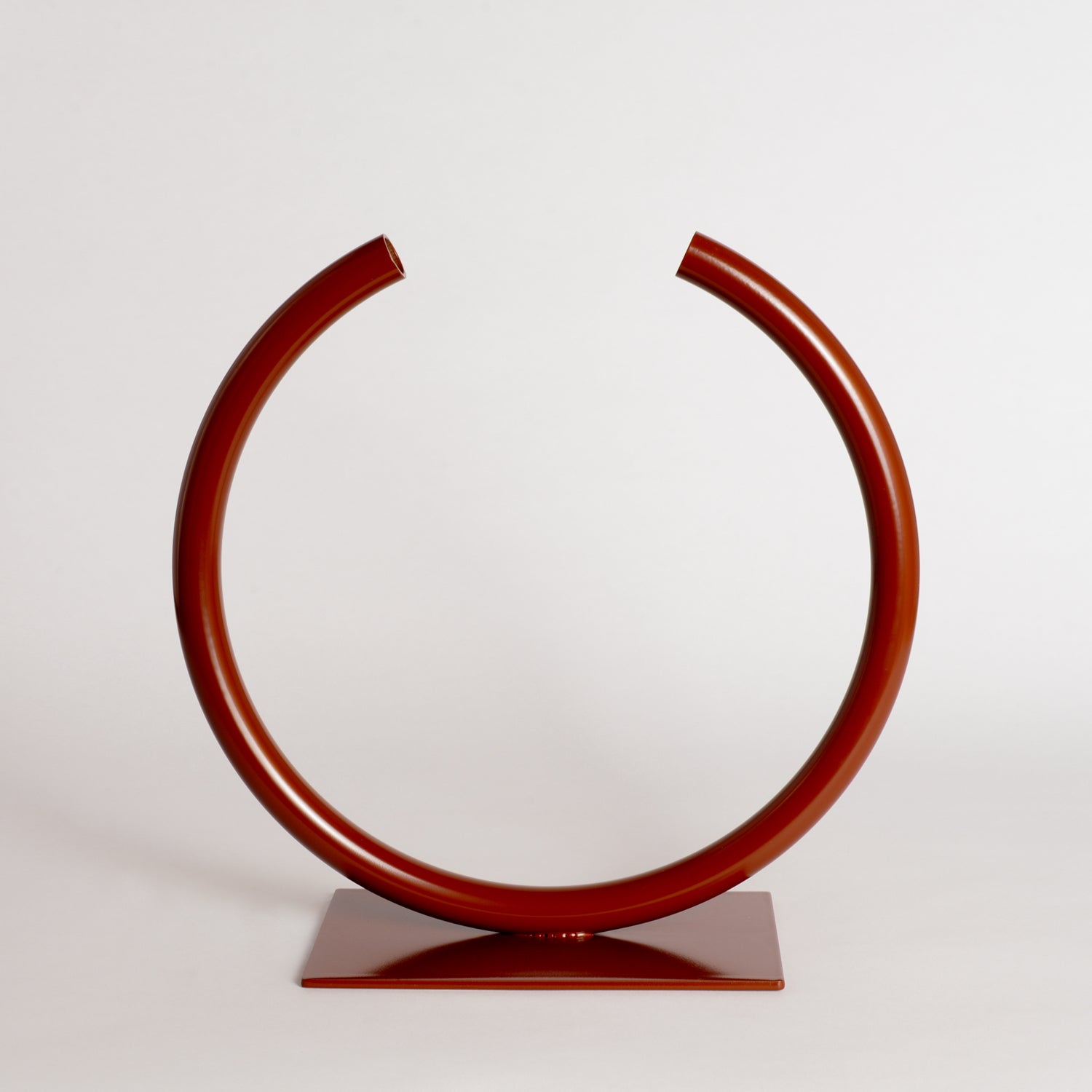 'Almost a Circle' Stainless Steel Vase