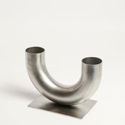 Stainless steel vase by ACV studio Anna Varendorff