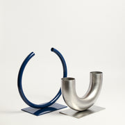 Stainless steel vase by ACV studio Anna Varendorff