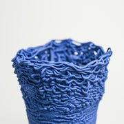 Porcelain sculpture made by Alterfact using 3D printing techniques in clay. Alterfact is an Australian duo composed of ceramicist Lucile Sciallano and designer Ben Landau based in Melbourne where they create contemporary ceramics using 3D printing techniques.