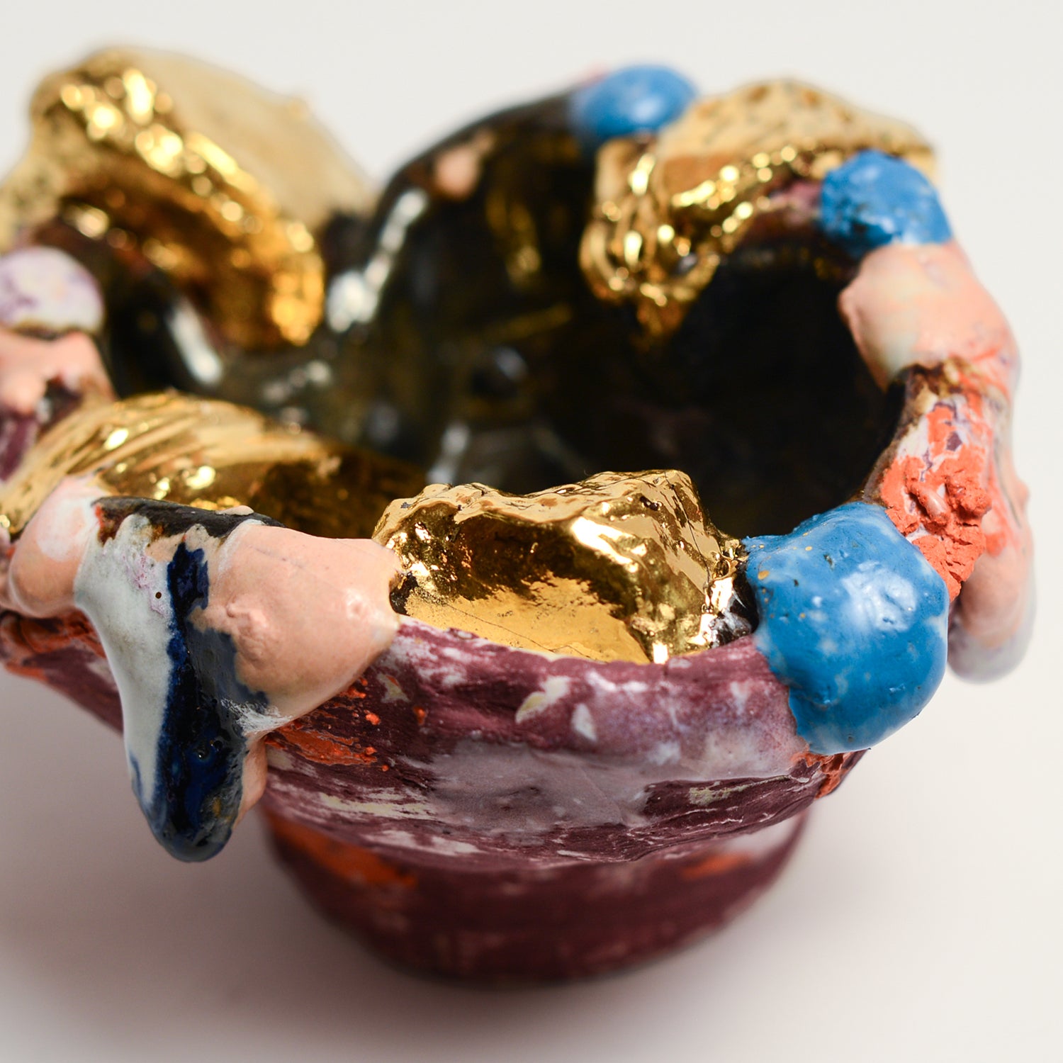 Ceramic sculpture handmade by ceramicist Anna Parsons