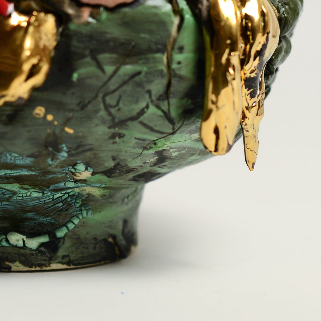 Ceramic sculpture handmade by ceramicist Anna Parsons