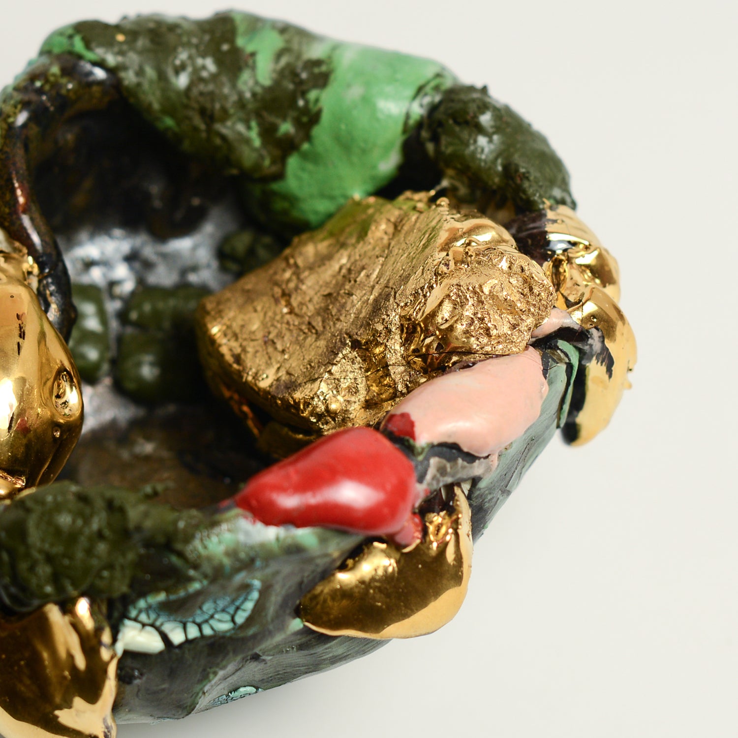 Ceramic sculpture handmade by ceramicist Anna Parsons