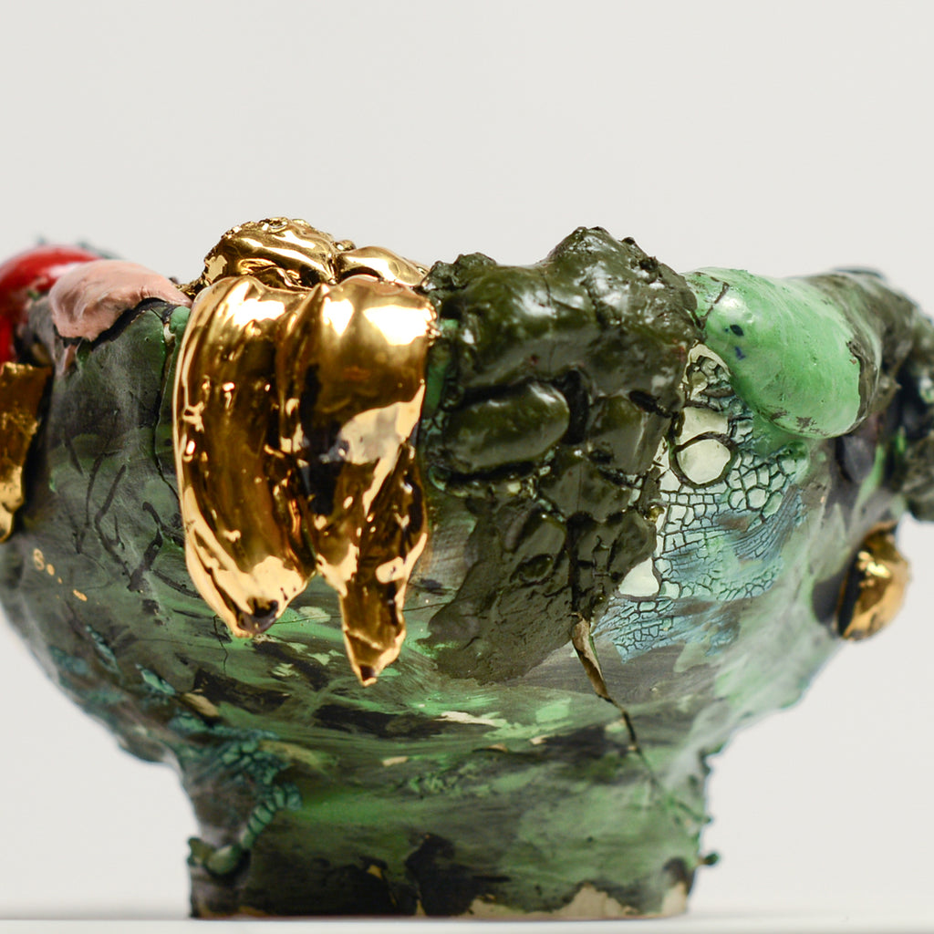 Ceramic sculpture handmade by ceramicist Anna Parsons