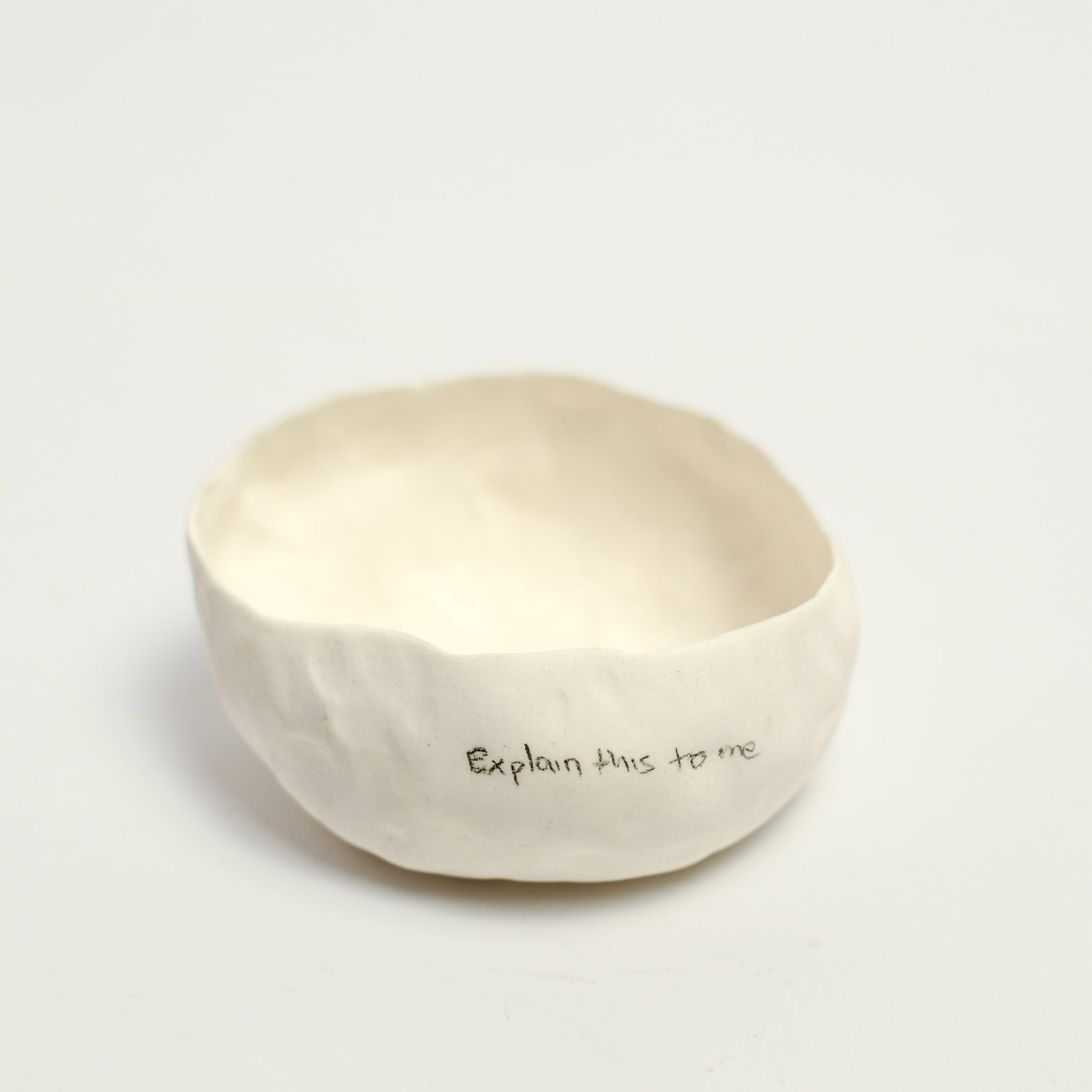 Alexandra Standen is an Australian artist who explores the potential of clay as a ceramic form; subverting the long-held association between ceramics and utilitarian function.  Standen makes things with her hands. The repetitive gesture of ‘pinching’ her hand-built forms is as much conceptual as it is an act of realisation. The conversation between materiality and form is ever evolving with intuition and experimentation in equal parts leading to the creation of these forms.