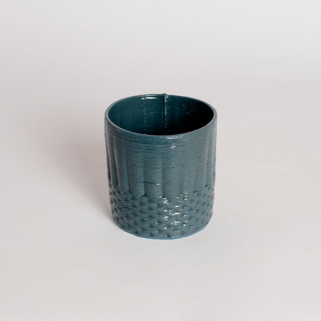3D Printed Porcelain Whiskey Cup