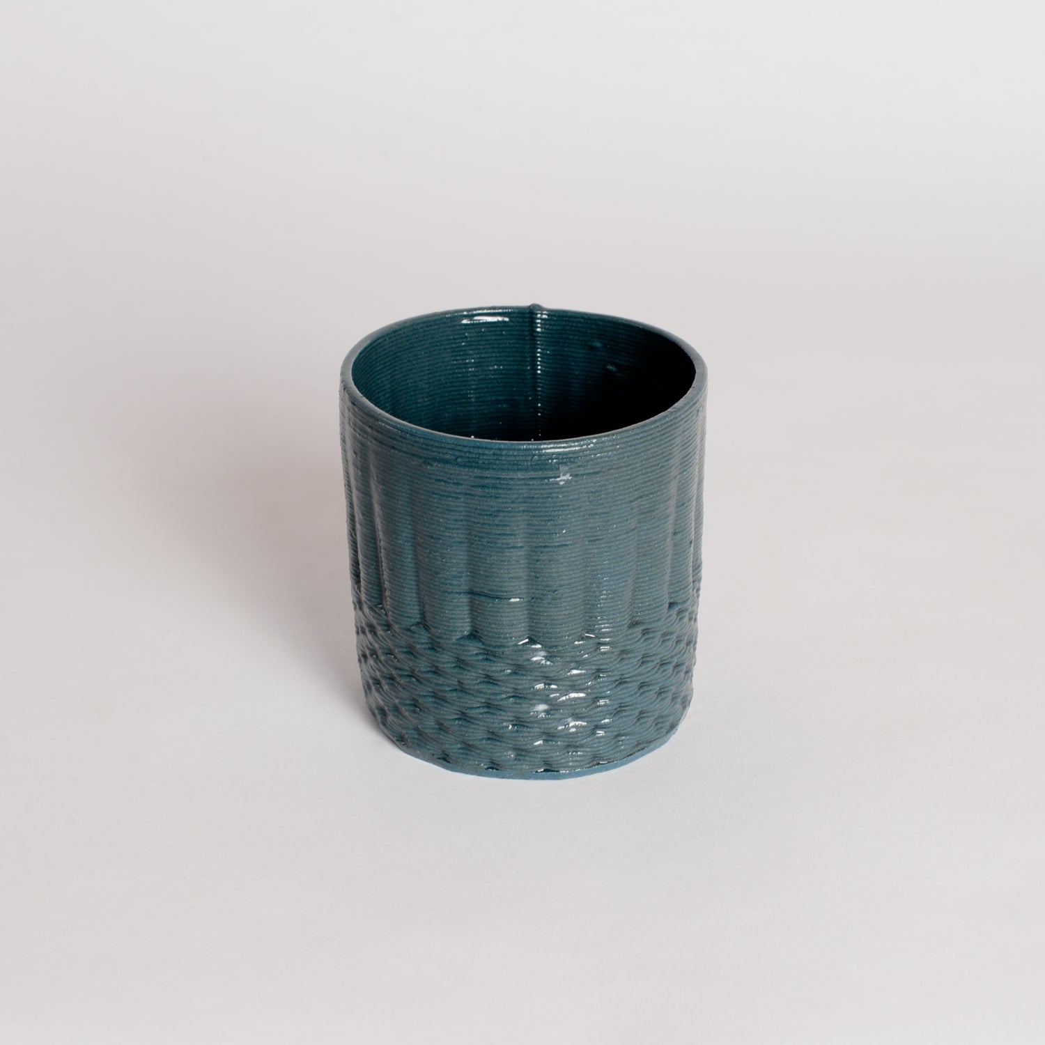 3D Printed Porcelain Whiskey Cup