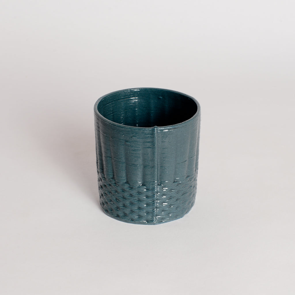 3D Printed Porcelain Whiskey Cup