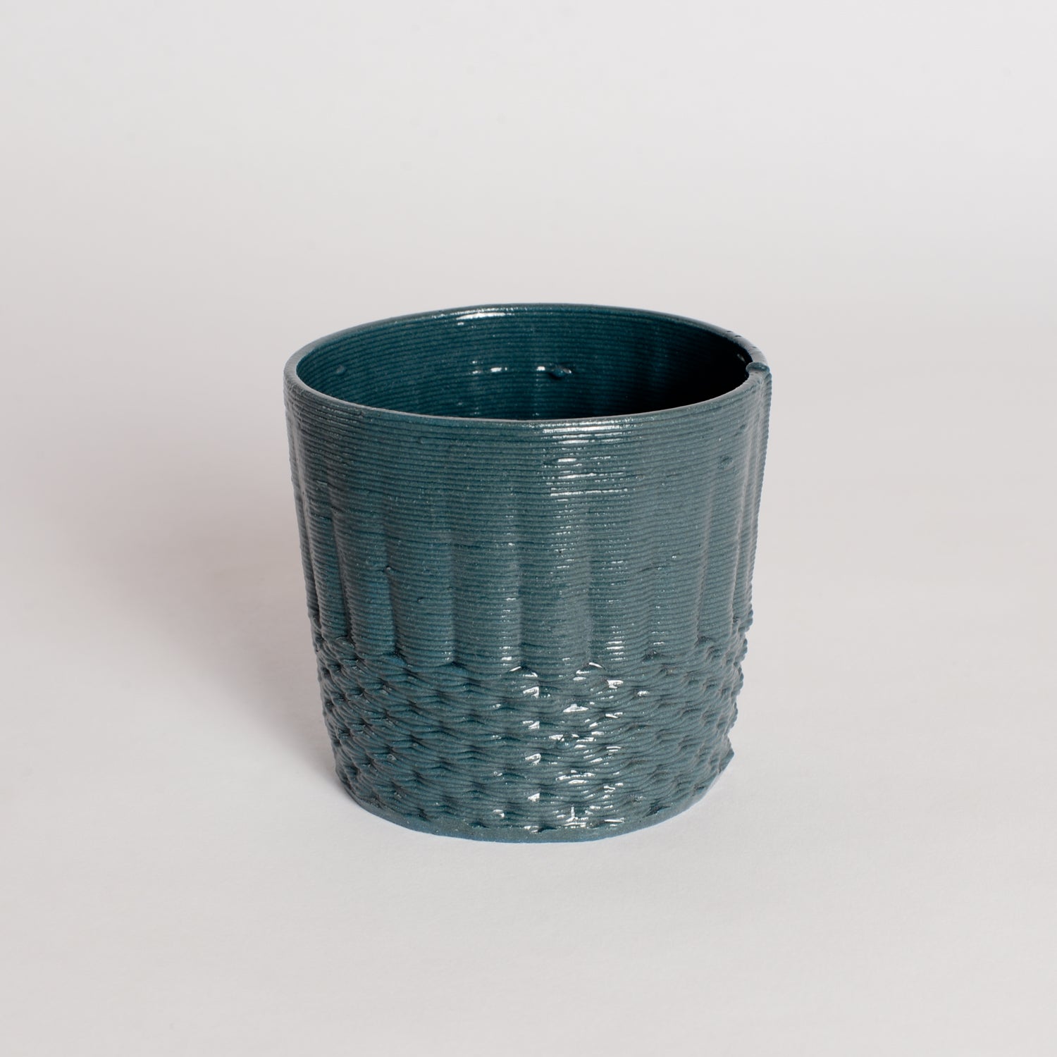 3D Printed Porcelain Whiskey Cup