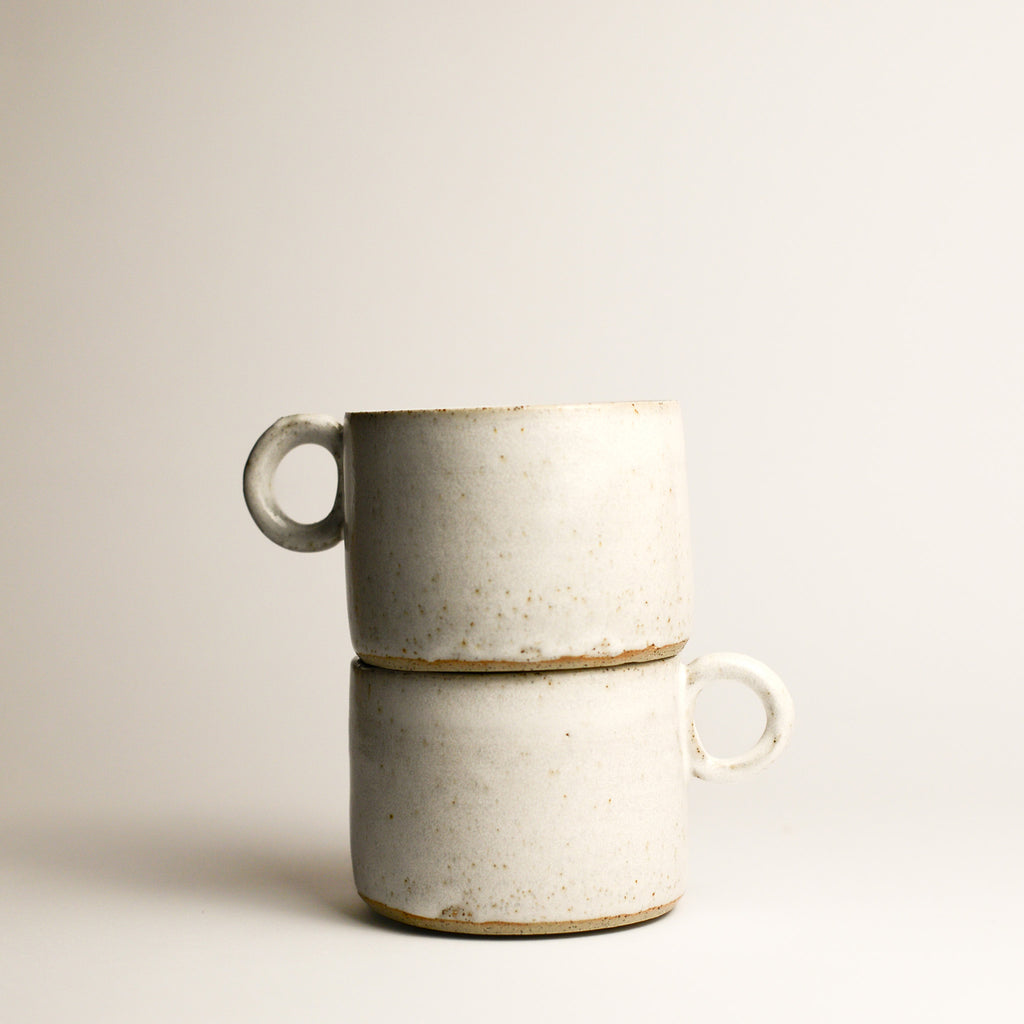 ALICIA MCVILLY is a Ceramic artist from Melbourne. She places value on simplicity and functionality of form as well as sustainability and connection. Alicia hopes her work encourages the coming together, enjoying and sharing a meal with family and community and allowing a feeling of space and calm in our busy world. Each piece is thoughtfully wheel thrown in her North Fitzroy studio.