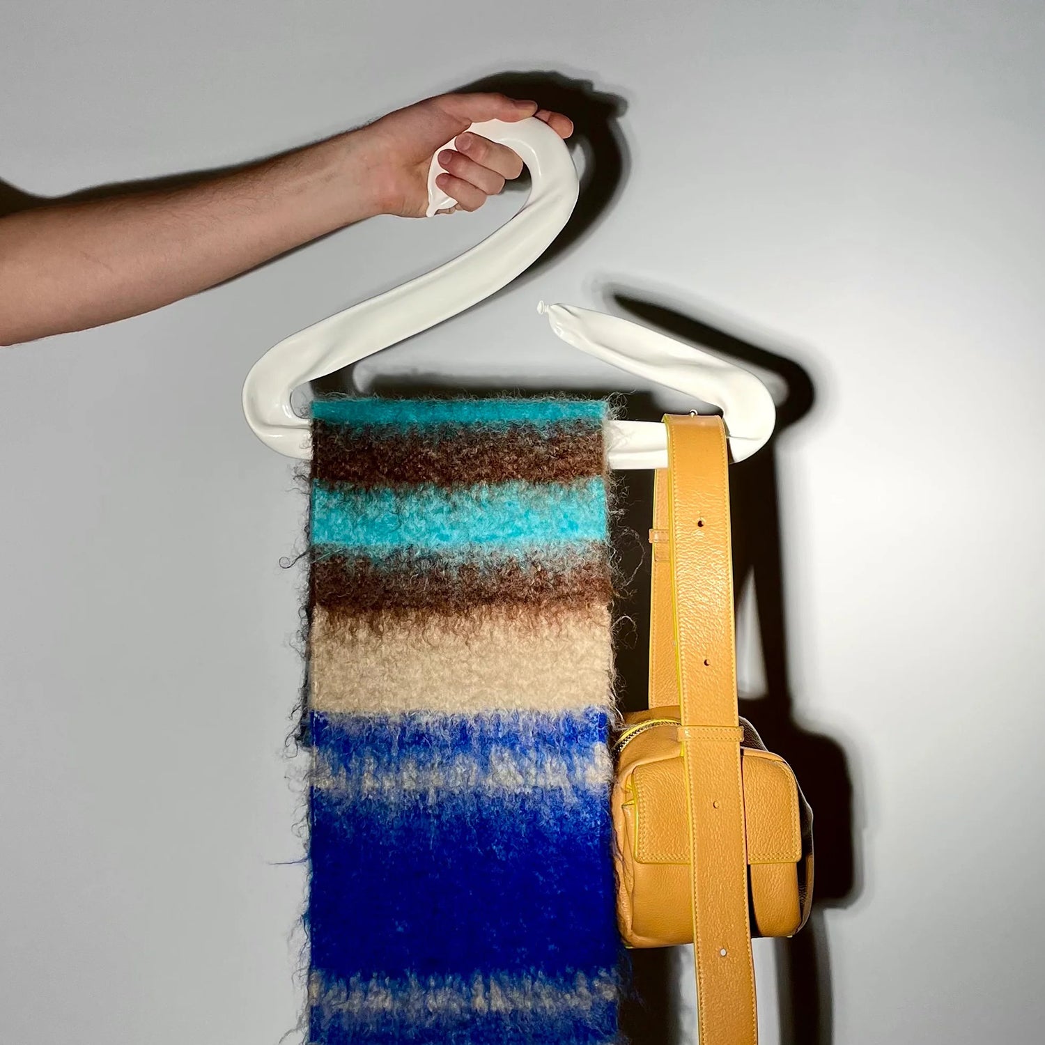 Deflated Balloon Hanger - Laundry White