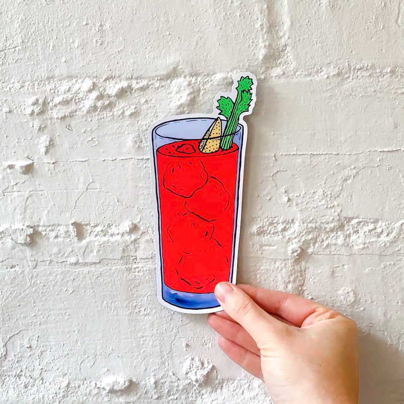 Big Fridge Magnet Billie Justice Thomson bloody mary