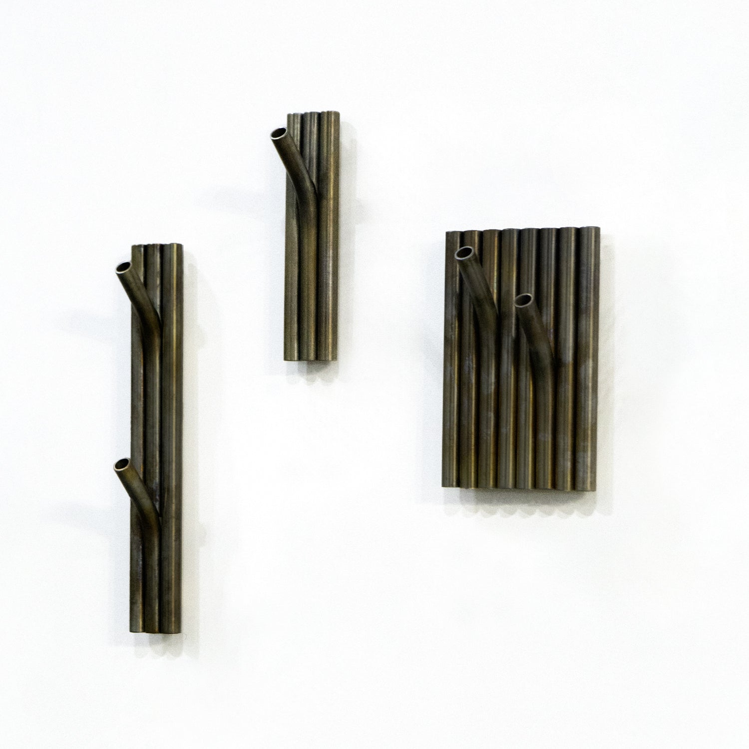 'Side by Side' Pipeflute Wall Hook