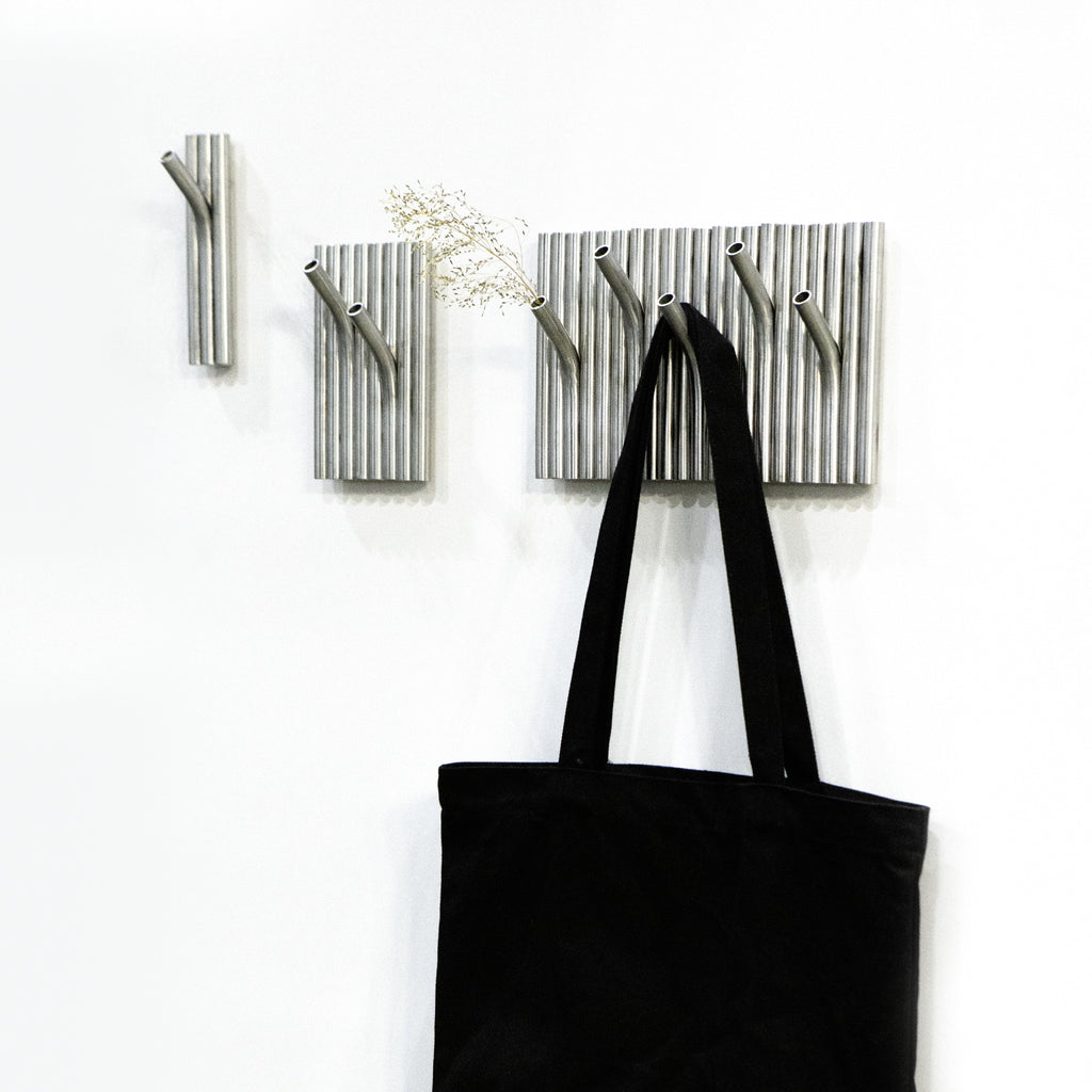 'Over & Under' Pipeflute Wall Hook