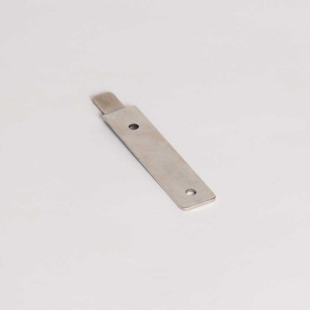 Pipeflute Wall Hook - Single in Burnt Stainless Steel