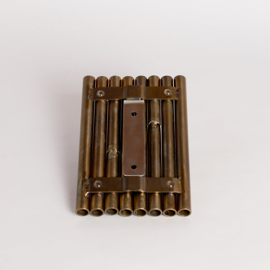 'Side by Side' Pipeflute Wall Hook