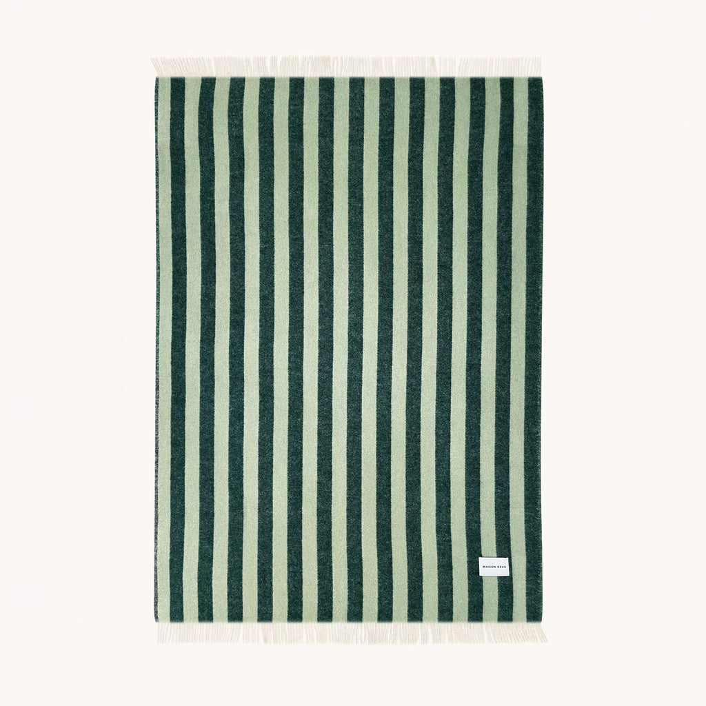 Candy Wrap Blanket in Green Sage