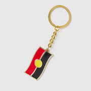 Clothing-the-gaps-keyring-aboriginal flag