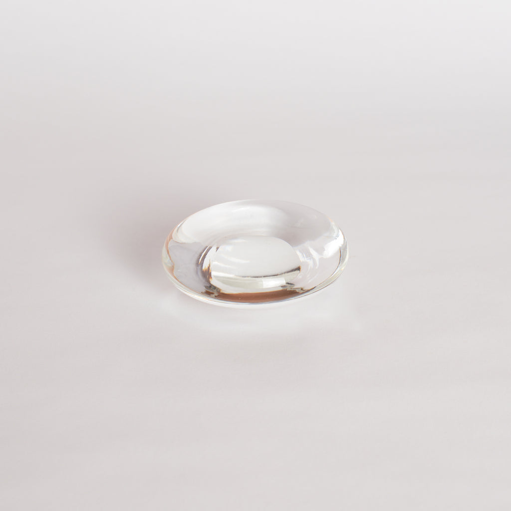 Glass 'Pebble' Paper Weight