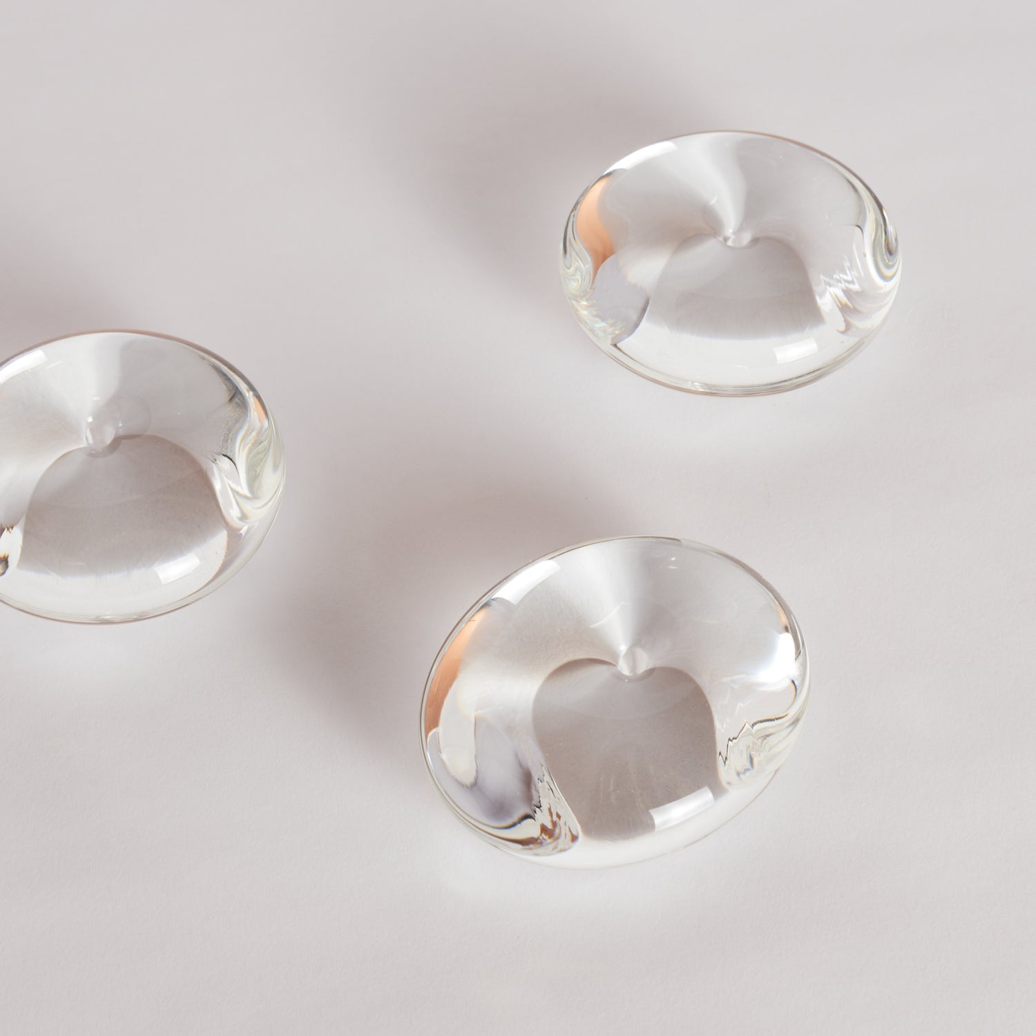 Glass 'Pebble' Bud Vase