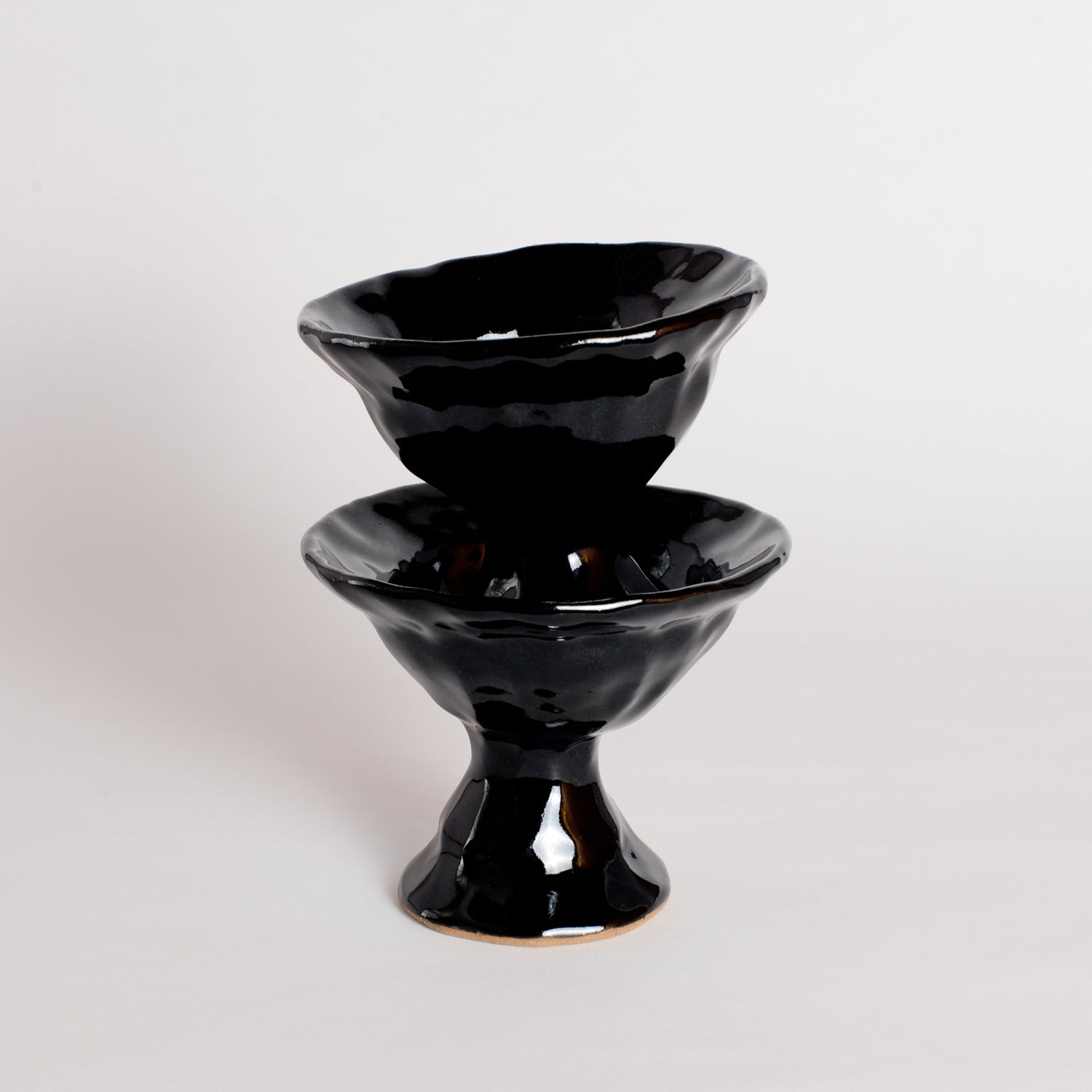 Ceramic Footed Dessert Bowl