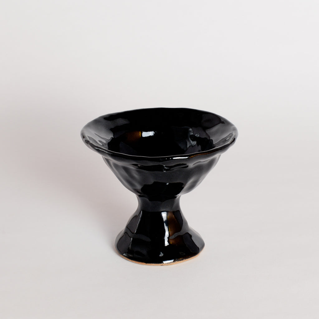 Ceramic Footed Dessert Bowl