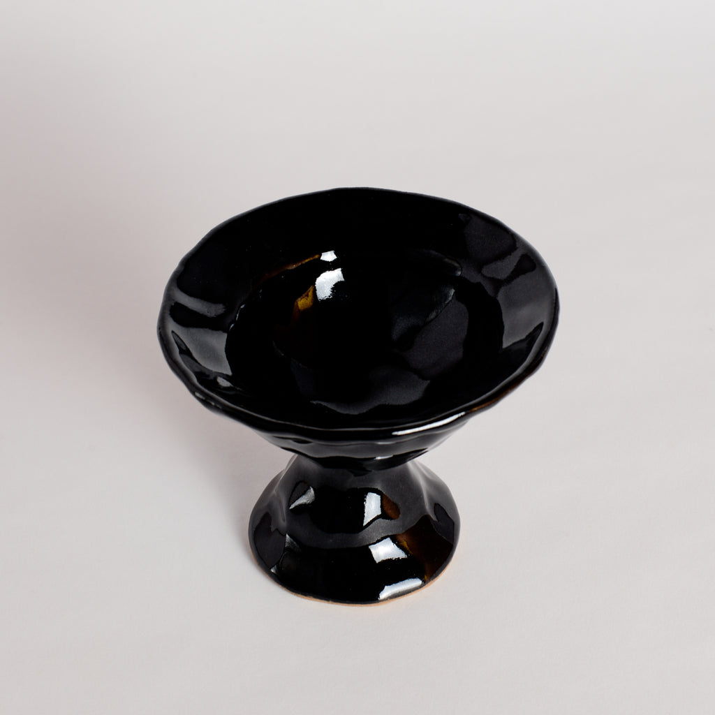 Ceramic Footed Dessert Bowl