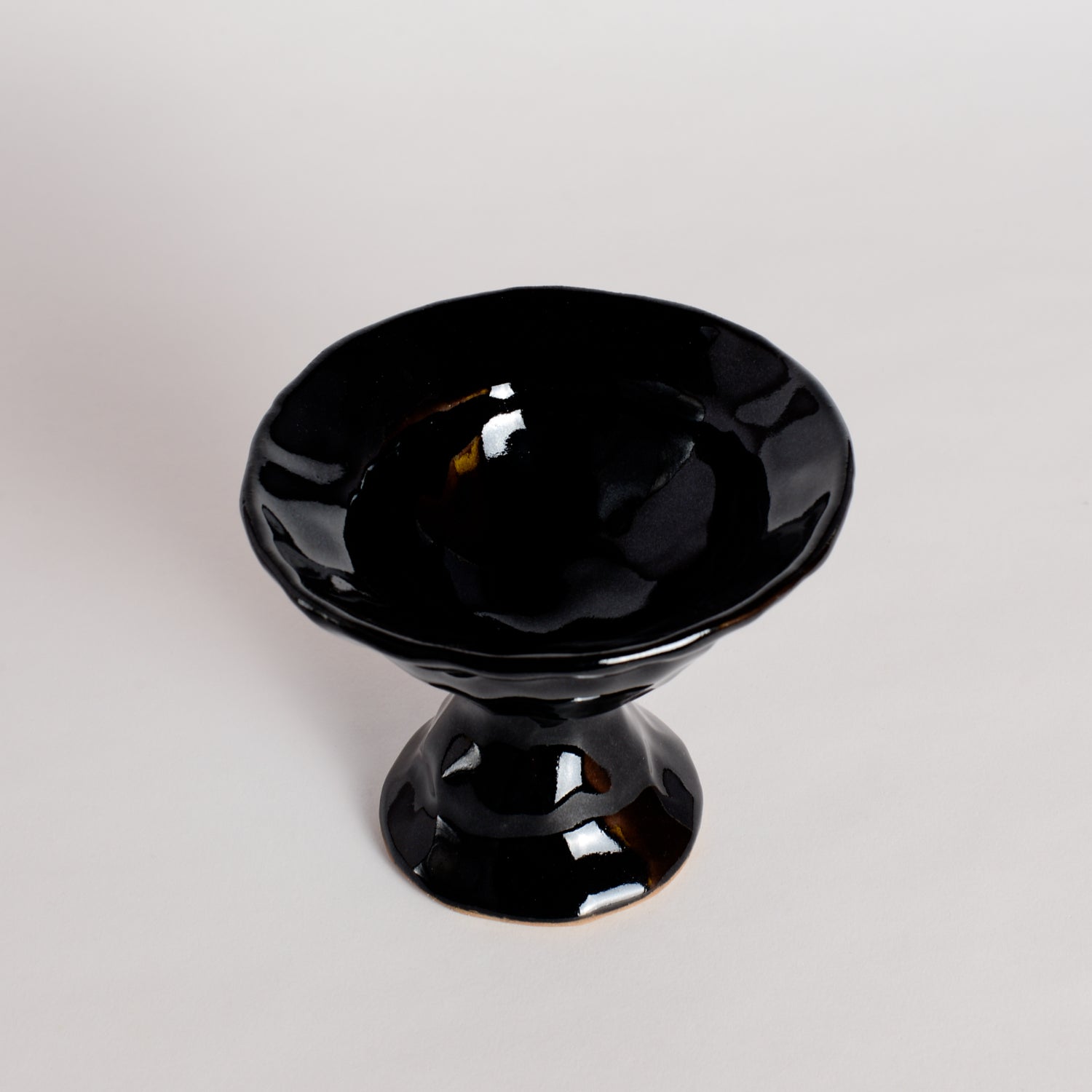 Ceramic Footed Dessert Bowl