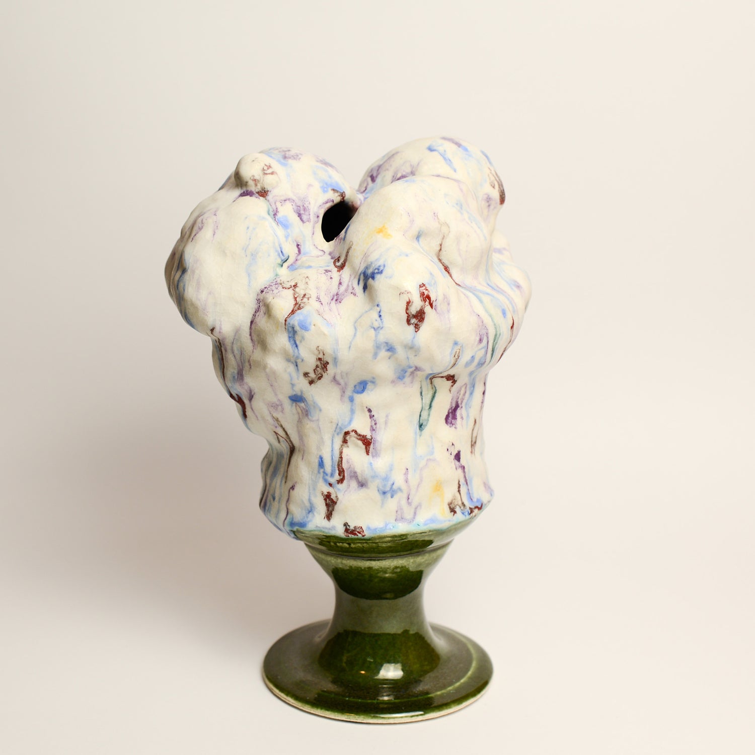 DAWN VACHON studied visual arts at Emily Carr University of Art and Design in Vancouver, receiving her BFA in 2008. Since relocating to Melbourne, she has made a lot of ceramic pots and has exhibited a handful of ceramic things that aren't pots. Dawn can often be found throwing, handbuilding and concocting glazes at her home-studio in Coburg.