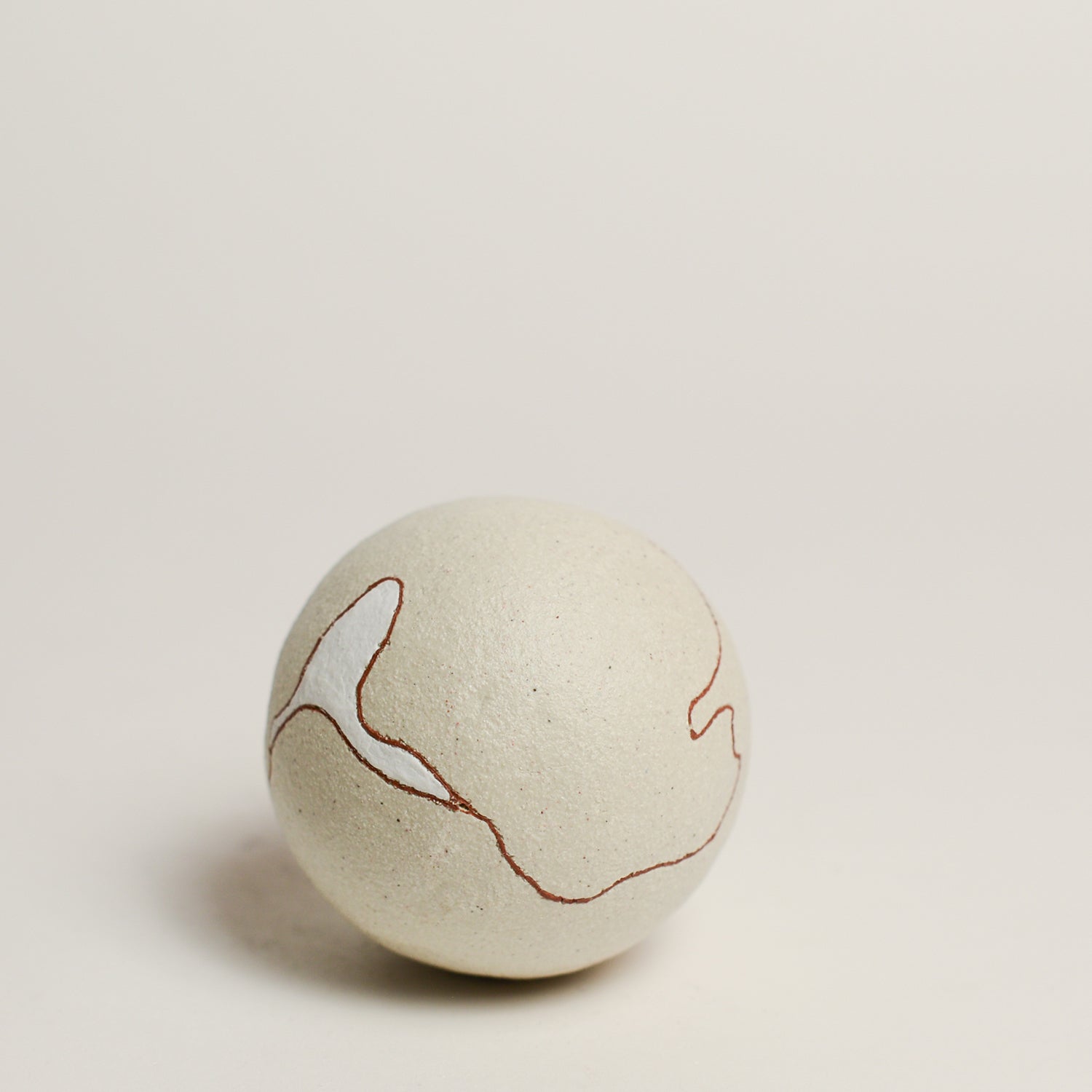 Ceramic sculpture handmade by Sydney-based artist Debbey Watson. The minimal aesthetic of Debbey’s enclosed, slab-built geometric forms and contemporary ceramics is inspired by her interest in modern architecture and design. 