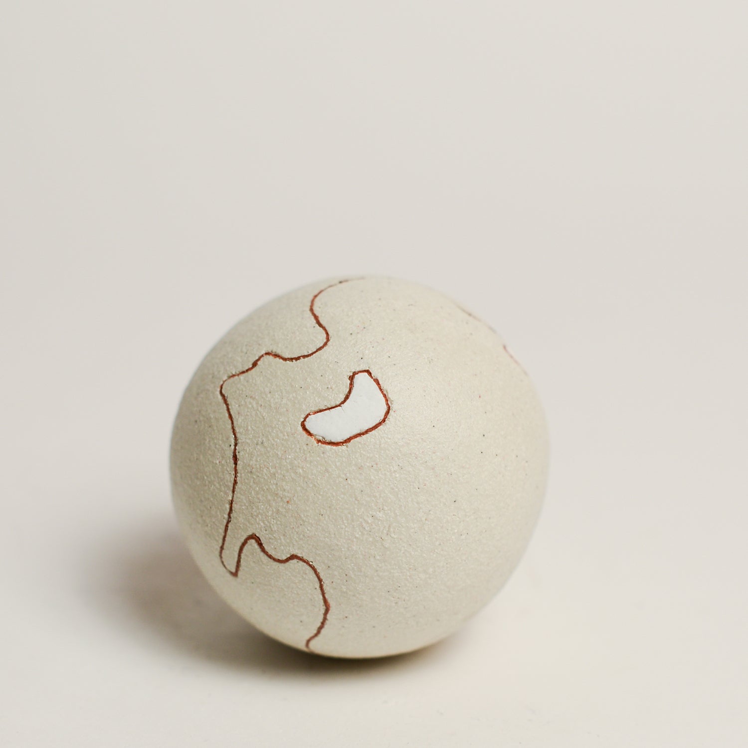 Ceramic sculpture handmade by Sydney-based artist Debbey Watson. The minimal aesthetic of Debbey’s enclosed, slab-built geometric forms and contemporary ceramics is inspired by her interest in modern architecture and design. 