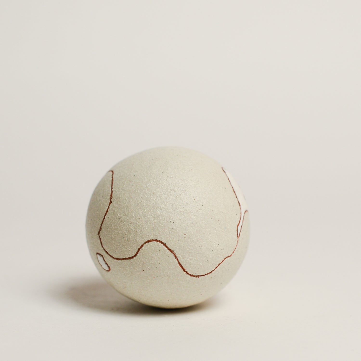 Ceramic sculpture handmade by Sydney-based artist Debbey Watson. The minimal aesthetic of Debbey’s enclosed, slab-built geometric forms and contemporary ceramics is inspired by her interest in modern architecture and design. 