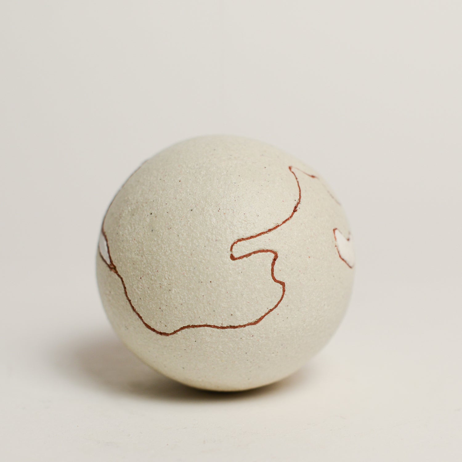 Ceramic sculpture handmade by Sydney-based artist Debbey Watson. The minimal aesthetic of Debbey’s enclosed, slab-built geometric forms and contemporary ceramics is inspired by her interest in modern architecture and design. 