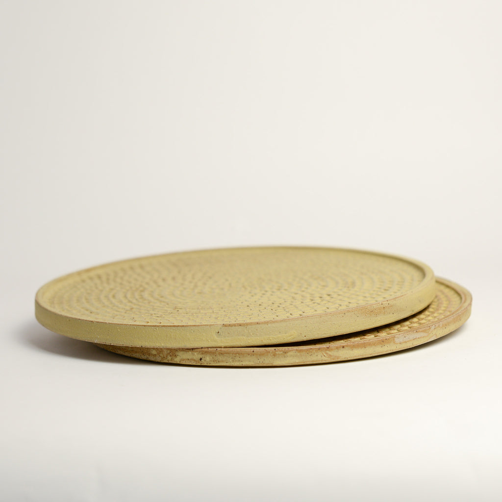 Ceramic whiskey cup handmade by Melbourne based maker eb Ceramics. This piece is part of an exclusive range created especially for pépite - all pieces were hand thrown by eb and later hand carved in a unique pattern inspired by French cobblestone roads and finished with one of three signature glaze recipes.