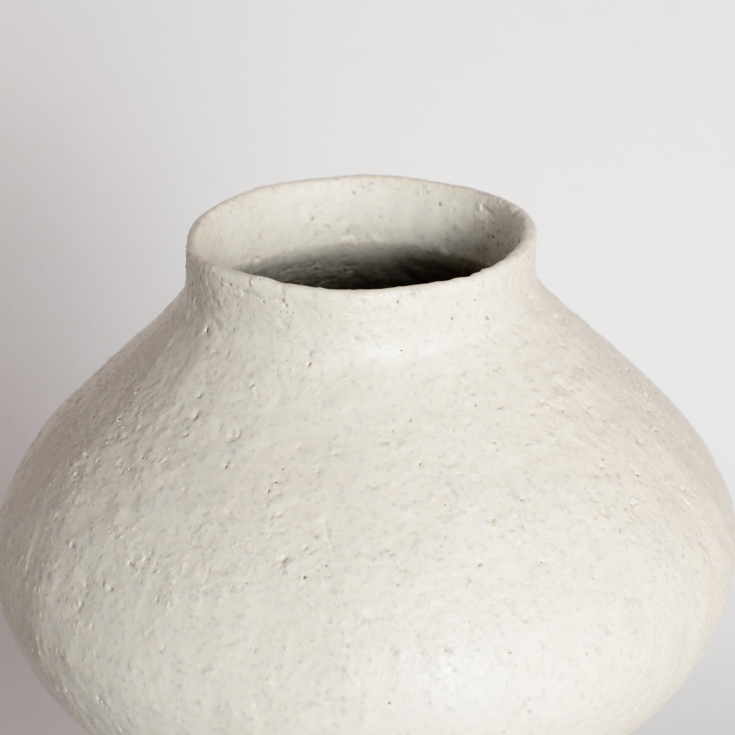 White Raku Wobble