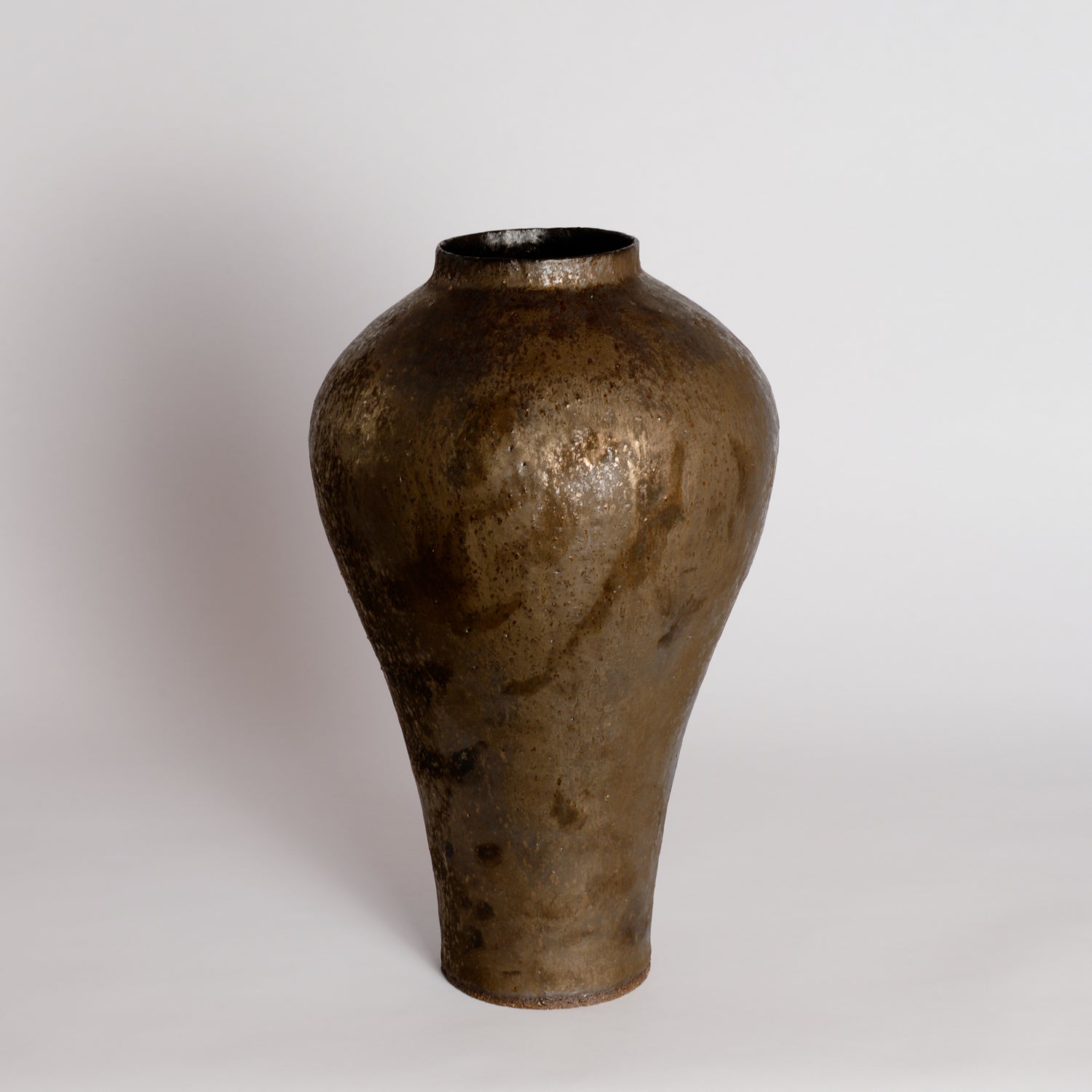 Bronze Tall Amphora Vessel