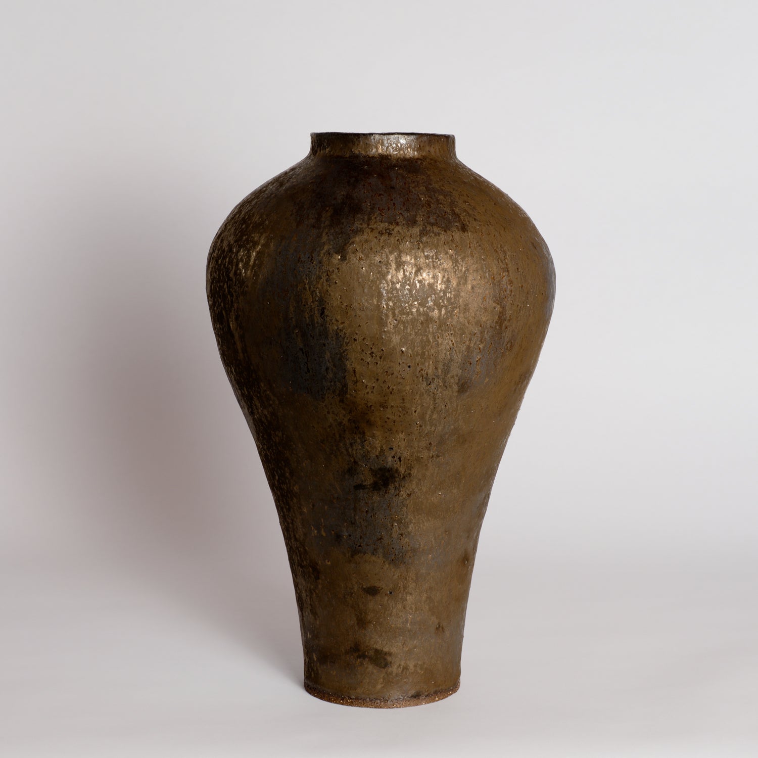 Bronze Tall Amphora Vessel